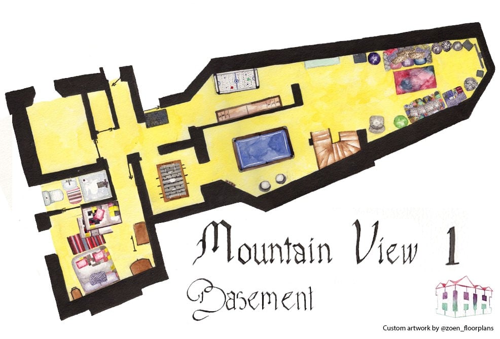 Basement Games Area